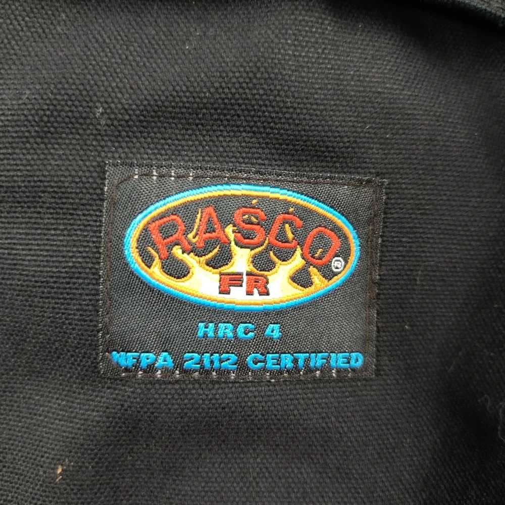 Rasco FR Jacket Canvas Mens 2XL Flame Resistant HRC4 Quilt Lined EUC